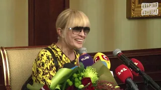 Лайма Вайкуле "Рандеву" в Одессе - пресс-конференция в Киеве (полная версия)