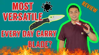 THE MOST VERSATILE EDC BLADE FROM SPYDERCO?! | EDC 2021| TACTICAL TAVERN  ENDURA 4 REVIEW!