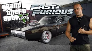 FAST AND FURIOUS 7 DANS GTA5 : AVOIR LA DODGE CHARGER 1970 DE DOMINIC TORETTO - Mrjksaw