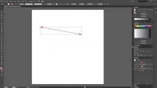 How to create a simple arrow in Adobe Illustrator.