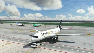 Flight LIMJ - LIMC A320NX Microsoft Flight Simulator 2020
