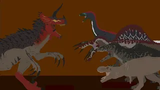 Ultimasaurus Vs Jurassic World Part 2 Animation