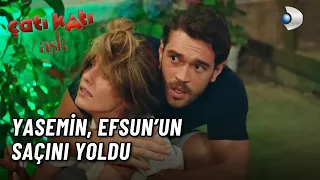 Yasemin, Efsun'un Saçını Yoldu! - Çatı Katı Aşk 2.Bölüm