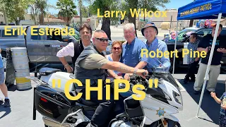 “CHiPs” Autograph signing in Upland CA.Erik Estrada , Larry Wilcox, And Robert Pine.