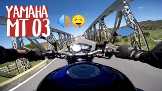 Manejo una YAMAHA MT 03 | LOCURA de SONIDO 🔥💪🏼