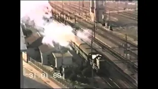 L'ultimo treno a Pescara Centrale 31 01 1988