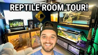 REPTILE ROOM TOUR!!! - September 2023