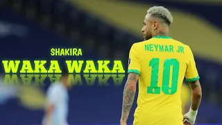 Neymar - Shakira • WAKA WAKA  • Brazil Skills || HD ||