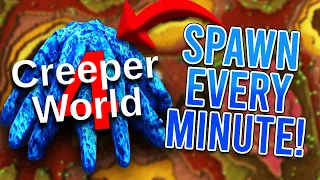 EMITTER SPAWNS EVERY MINUTE! - CREEPER WORLD 4