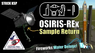 OSIRIS-REx Asteroid Sample Return - KSP Stock Replica - To Bennu and Back