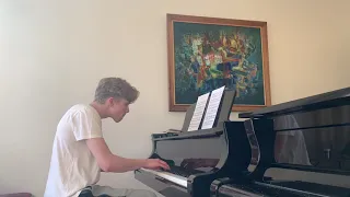 Bach: Prelude In C Minor, BWV 847 2 year and 4 month progress