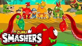 SMASHERS! Kraken Game  + More Kids Cartoons! | Zuru | Smashers World | Animated Stories