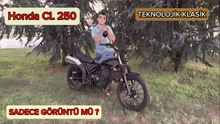 YENİ HONDA CL 250 SCRAMBLER İNCELEMESİ / FIRINDAN YENİ ÇIKMIŞ GİBİ