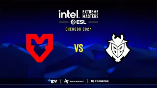 MOUZ vs G2 - MAP 3 - Demi-finale IEM Chengdu