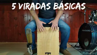 Viradas Básicas no Cajon (Para Iniciantes)