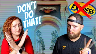 What NOT To Do When Planning a Universal Orlando Vacation | Universal Studios Tips & Tricks 2021