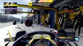 F1 2020 | Pit Stop Glitch / Bug [FUNNY]