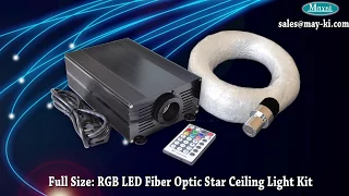 45 Watt RGB LED Fibre Optic Star Ceiling Light Kit by may-ki.com