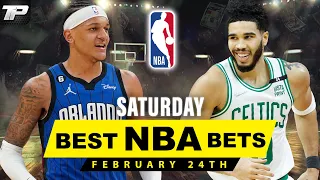 Best #NBA Player Prop Picks & Predictions Saturday 2/24/24 #nbafreepicks #nbaprops #playerprops