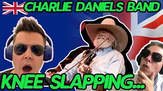 The Charlie Daniels Band - Devil Went Down to Georgia (BRITS REACTION!!!)