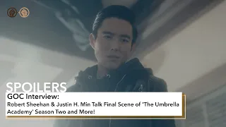 Robert Sheehan & Justin H. Min Talk Umbrella Academy Season 2 Spoilers!