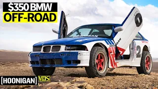 Sh*tcar Goes Safari Spec! Our Infamous SR20 Powered $350 BMW Gets Chopped Up and Off-Road Ready
