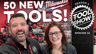LIVE STREAM! 50+ NEW TOOLS from Milwaukee PIPELINE!