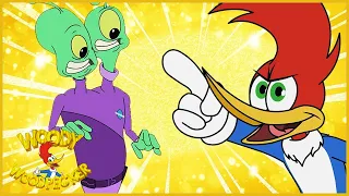 Woody Woodpecker | Aliens From Out Of Space | Full Episodes