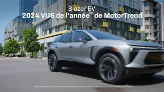 Blazer EV 2024 VUS de l’année 2024 par MotorTrend | Chevrolet Canada