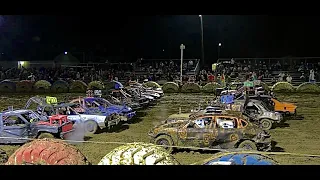 Demolition Derby Limited Weld Compact Cars New Alexandria Pa Fall Brawl Full Heat Demo Derby 9-30-23