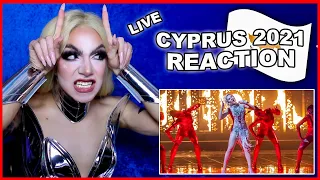 Cyprus | Eurovision 2021 Reaction | Elena Tsagrinou - El diablo - LIVE