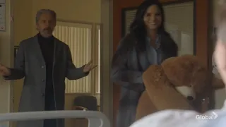 NCIS 19x13 (9) Team visits Kasie and Palmer in the hospital