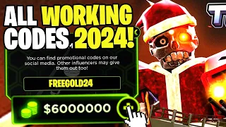 *NEW* ALL WORKING CODES FOR TOWER DEFENSE X IN 2024! ROBLOX TOWER DEFENSE X CODES
