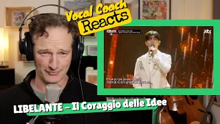 Vocal Coach REACTS - LIBELANTE 'Il Coraggio delle Idee' (따뜻한 감성에 퐁당 진원 김지훈 x 정승원의 - | 팬텀싱어4 8회 JTBC)