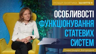 Особливості функціонування статевих систем чоловіка і жінки | Олександра Загородня | ЗАНЯТТЯ 9