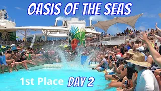 Royal Caribbean's,Oasis of the Seas day 2! Sea Day! So Much To Do! Information For Your Cruise!!