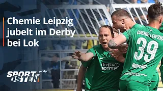 Chemie Leipzig jubelt im Derby bei Lok | MDR