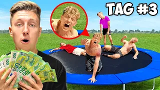 10.000€ WER zuletzt das TRAMPOLIN verlässt! (endet im Krankenhaus)