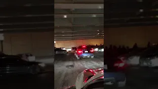Super loud BMW M3 backfires!