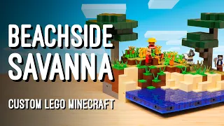 Beachside Savanna | Custom LEGO Minecraft World