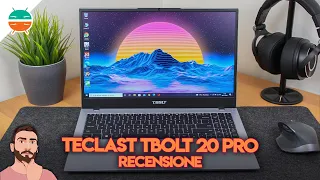 Recensione Teclast Tbolt 20 Pro: un ottimo NOTEBOOK da UFFICIO!