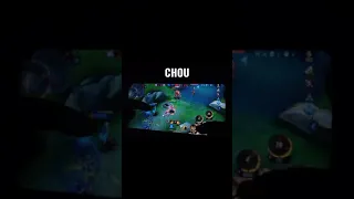 6 year's old using Chou | Freestyle | MLBB