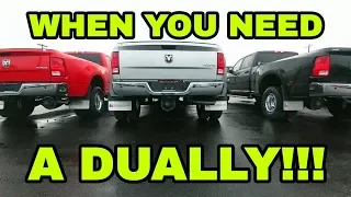 When you need a Dually to tow an RV!