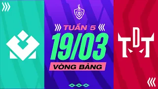 MDH ESPORTS VS TDT ESPORTS: ĐẲNG CẤP "QUỶ ĐỎ" I ĐTDV MÙA XUÂN 2023 I VÒNG BẢNG 19/03