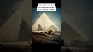 AI Reveals How The Pyramids Were Built 🤯 #shorts