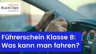 Führerschein Klasse B: Was darf man fahren?