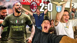 🦅 LAZIO SURCLASSATA! THEO-SHOW! - MILAN 2-0 LAZIO | LIVE REACTION SAN SIRO