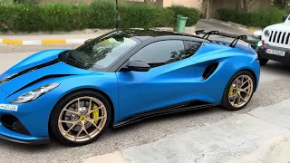 Lotus Emira Seneca blue - Satin PPF walk around