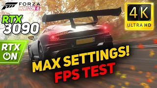 Forza Horizon 4: RTX 3090 + Intel Core 11th ( Ultra Graphics Settings )