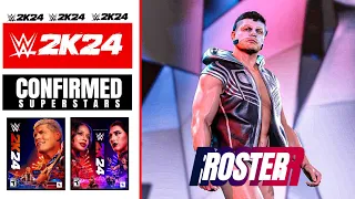 WWE 2K24 Roster: 50+ Superstars Revealed! (Part 1/5)